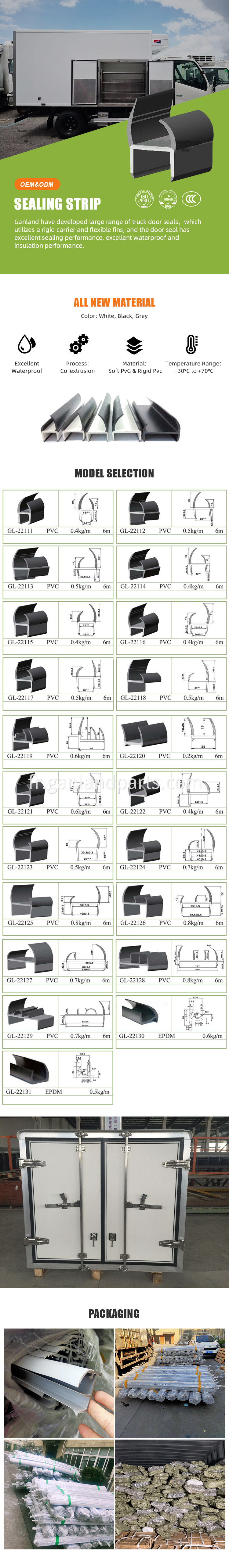 pvc h seal